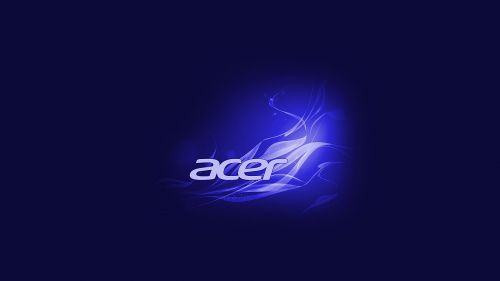 Acer blue logo wallpaper
