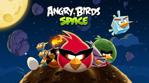 Angry Birds Space wallpaper