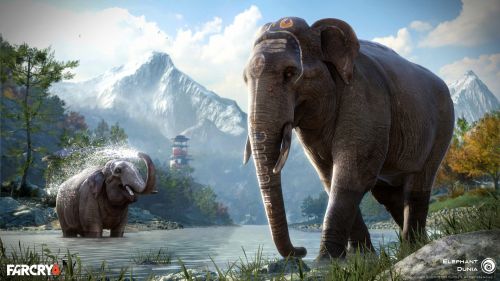 Far Cry 4 Elephants