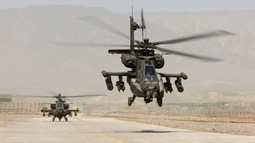 Fighting Apache Helicopter wallpaper